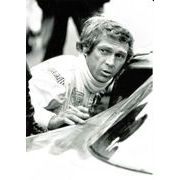 Carte Steve Mc Queen - Le Mans (Film 1971) - 10.5x15 cm
